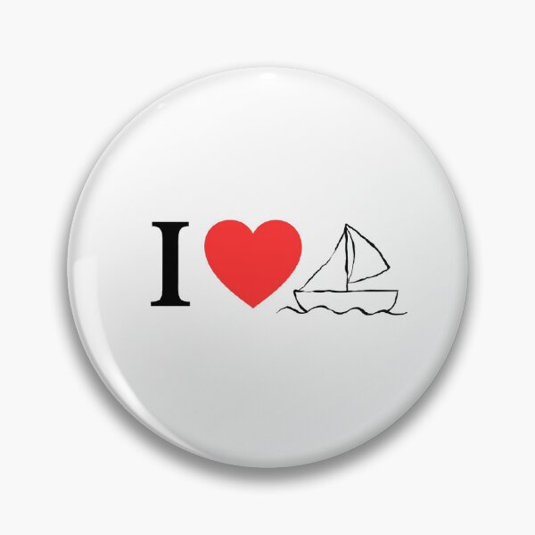 Item preview, I love boating designed and sold by EMXEdesigns.