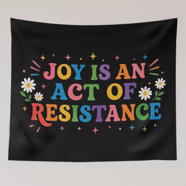 Item preview, Joy Is An Act Of Resistance, Rainbow Pride, Pride Month, Human Rights, Pride Gift designed and sold by Sprinkle12345.