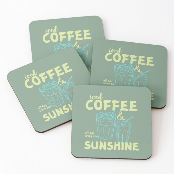 Item preview, Iced Coffee and Sunshine All Day Everyday Aesthetic designed and sold by tarzbol.
