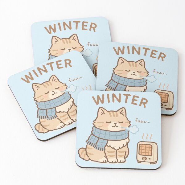 Item preview, Bundled Cat Winter Warmth designed and sold by PrintSmithArt.