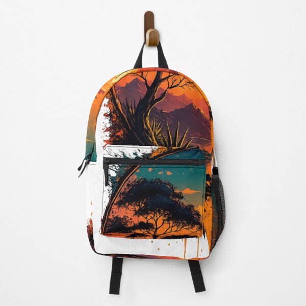 Item preview, Majestic Nature Sunset - Artistic Landscape Graphic designed and sold by FutureGarb.