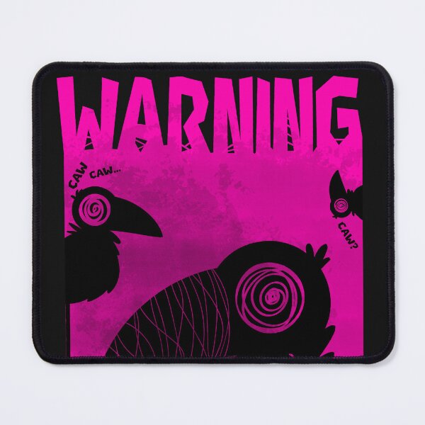 Item preview, Crow Head warning Keep out designed and sold by OddCreatures.