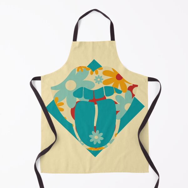 Item preview, Tongue Pop Art – Retro Teal Graphic Illustration 03 designed and sold by StefanStudioArt.