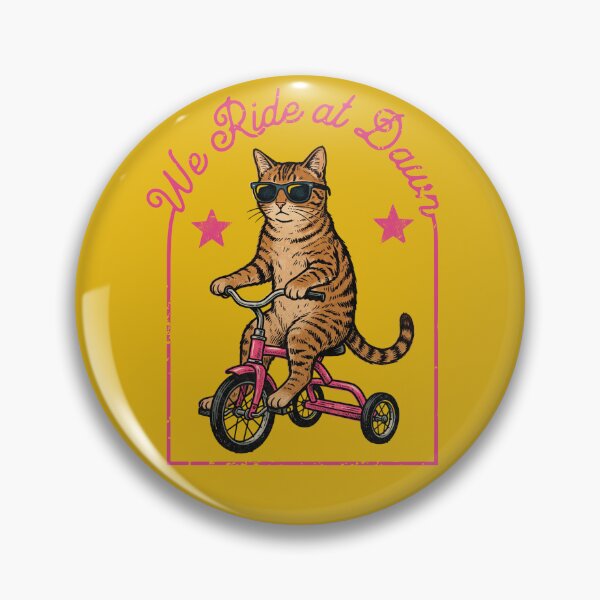 Item preview, Cool Cat Riding Tricycle We Ride at Dawn designed and sold by d247.