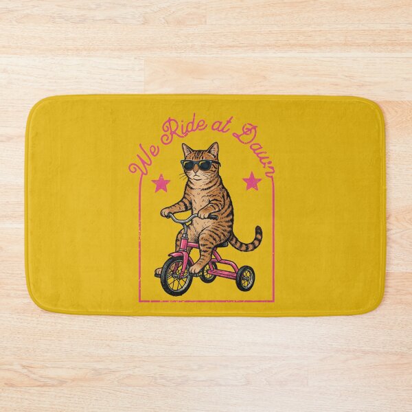 Item preview, Cool Cat Riding Tricycle We Ride at Dawn designed and sold by d247.