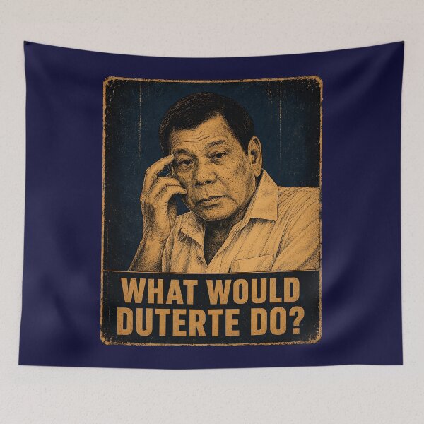 Item preview, What would Duterte do? designed and sold by TeeCodes.