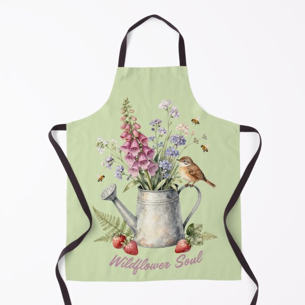 Item preview, Wildflower Soul Garden Watercolor designed and sold by Randomnessy.