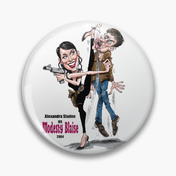 Item preview, Alexandra Staden as Modesty Blaise designed and sold by IanBakerToons.