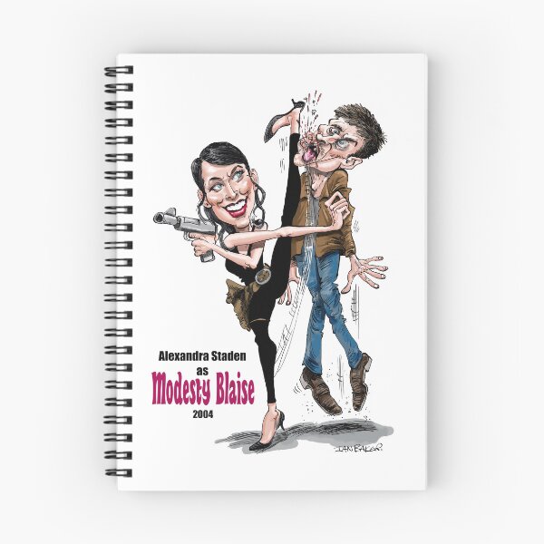 Item preview, Alexandra Staden as Modesty Blaise designed and sold by IanBakerToons.