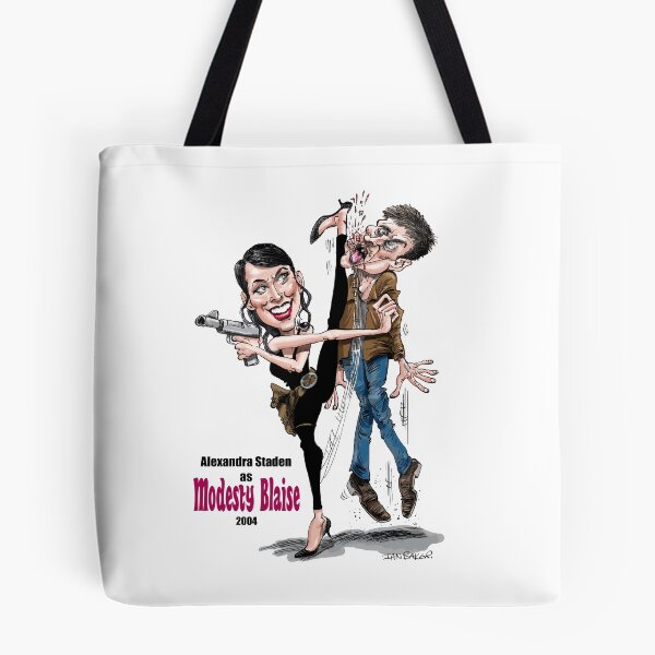 Item preview, Alexandra Staden as Modesty Blaise designed and sold by IanBakerToons.