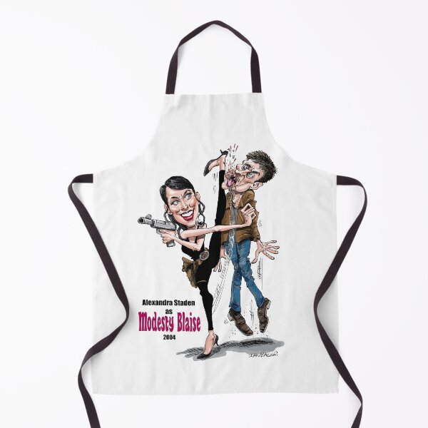 Item preview, Alexandra Staden as Modesty Blaise designed and sold by IanBakerToons.