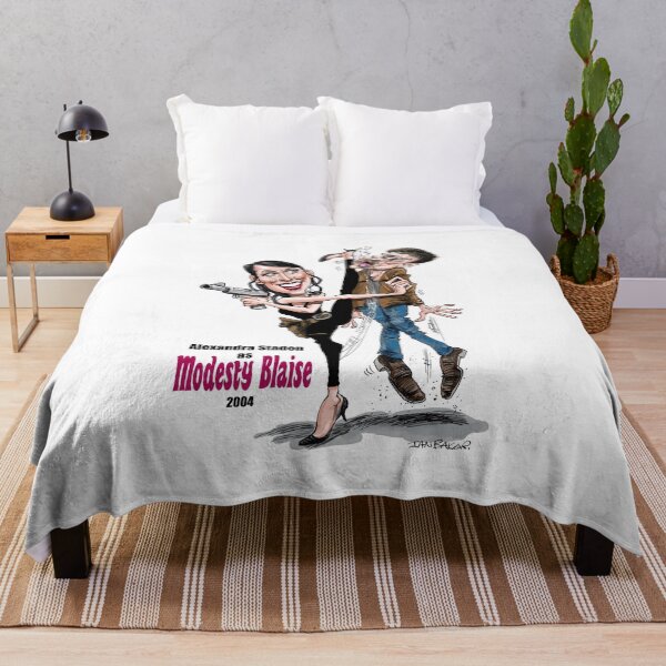 Item preview, Alexandra Staden as Modesty Blaise designed and sold by IanBakerToons.