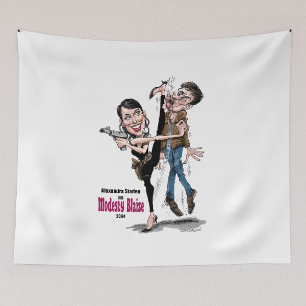 Item preview, Alexandra Staden as Modesty Blaise designed and sold by IanBakerToons.