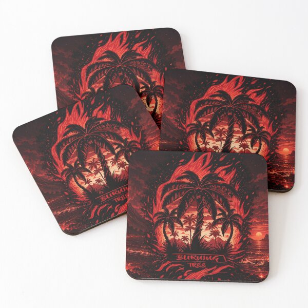 Item preview, Burning Tree: Island of Fire designed and sold by Fei Long Design Hub.