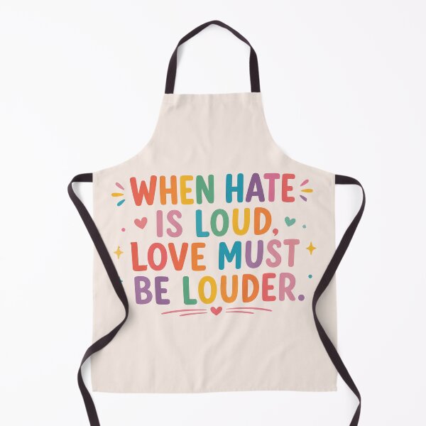 Item preview, When Hate is Loud Love Must Be Louder, Rainbow, Equality Activist, Kindness Inclusion, LGBTQIA Pride designed and sold by Sprinkle12345.