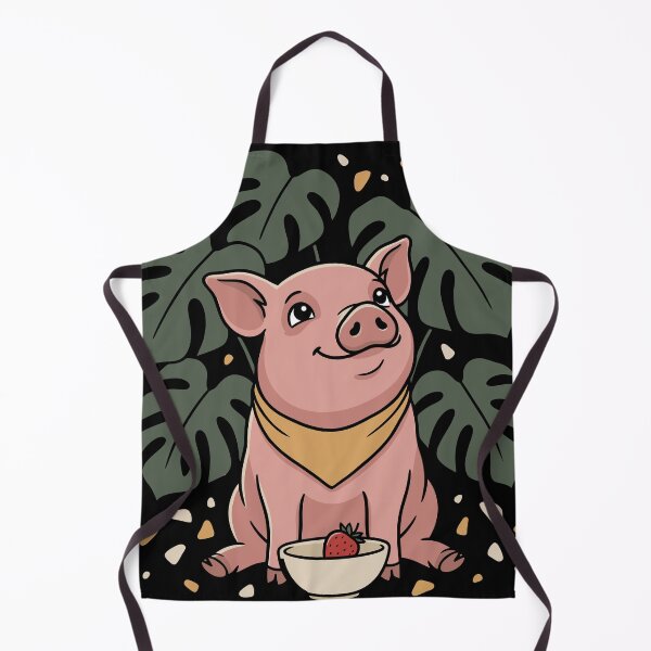 Item preview, Boho Botanical Mini Pig - Wabi Sabi Sanctuary designed and sold by ZUMERI.