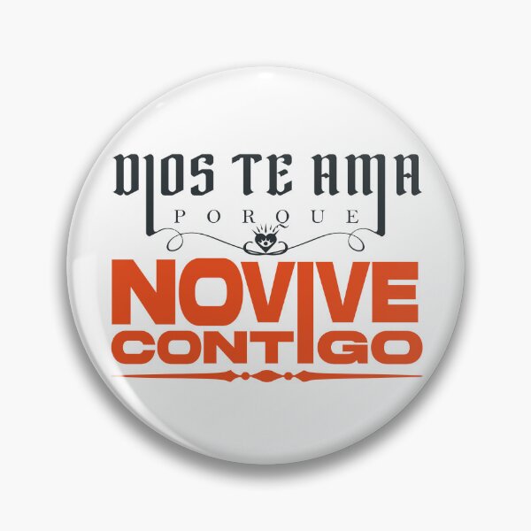 Item preview, God Loves You Sarcastic Spanish Quote designed and sold by Alan Javier Cordoba Espinosa.