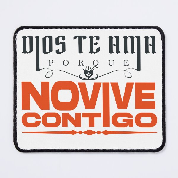 Item preview, God Loves You Sarcastic Spanish Quote designed and sold by Alan Javier Cordoba Espinosa.
