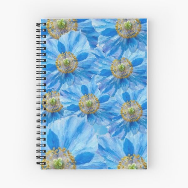 Item preview, Blue flowers designed and sold by Z&V.