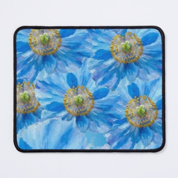 Item preview, Blue flowers designed and sold by Z&V.