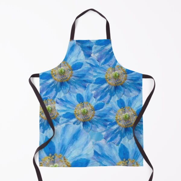 Item preview, Blue flowers designed and sold by Z&V.