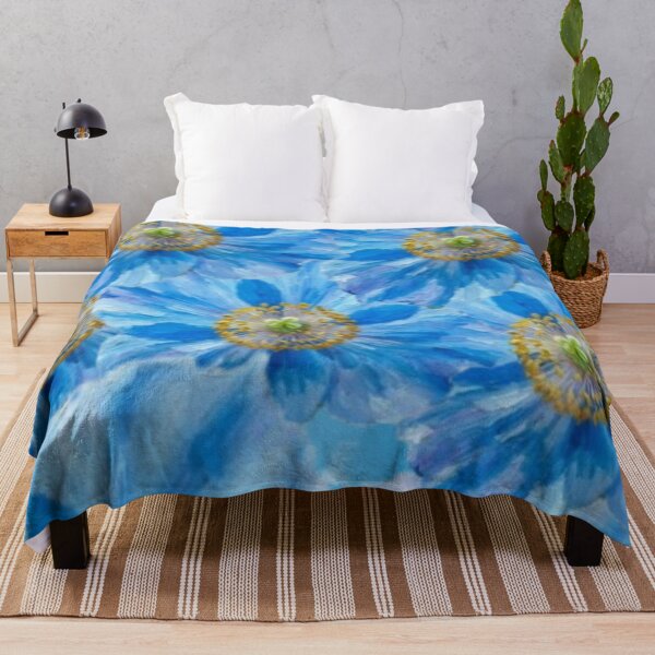 Item preview, Blue flowers designed and sold by Z&V.
