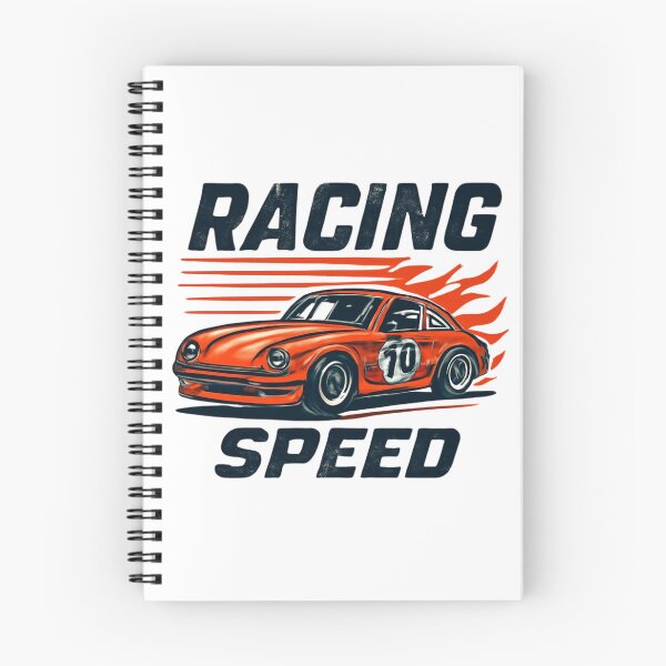 Item preview, 1980s Vintage Racing Graphic Sports Car with Flames Speed Lines Retro Motorsport Design designed and sold by trendplusco.