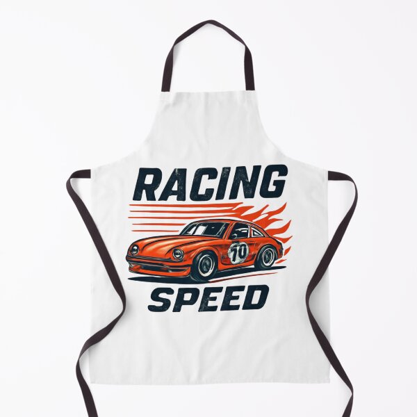 Item preview, 1980s Vintage Racing Graphic Sports Car with Flames Speed Lines Retro Motorsport Design designed and sold by trendplusco.