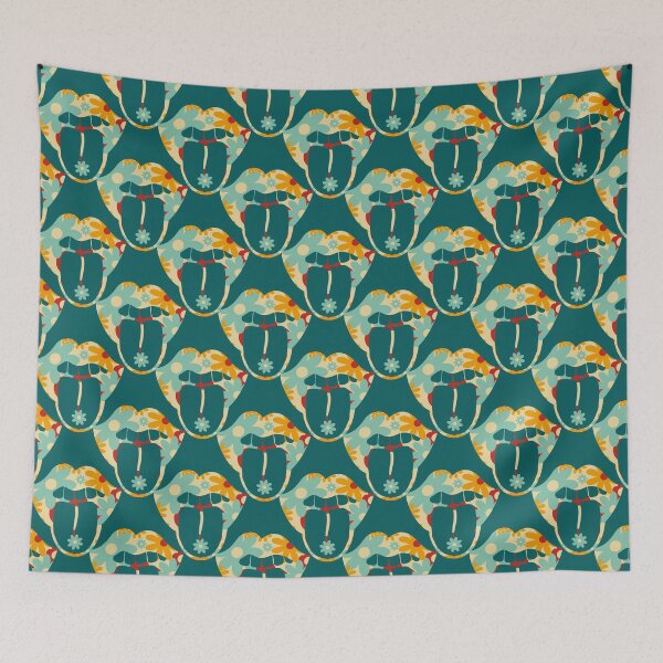 Item preview, Tongue Pop Art – Retro green Graphic Illustration 5E designed and sold by StefanStudioArt.