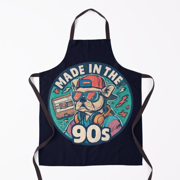 Item preview, Made In The 90s French Bulldog Vintage Comic T-Shirt designed and sold by Lamagift.