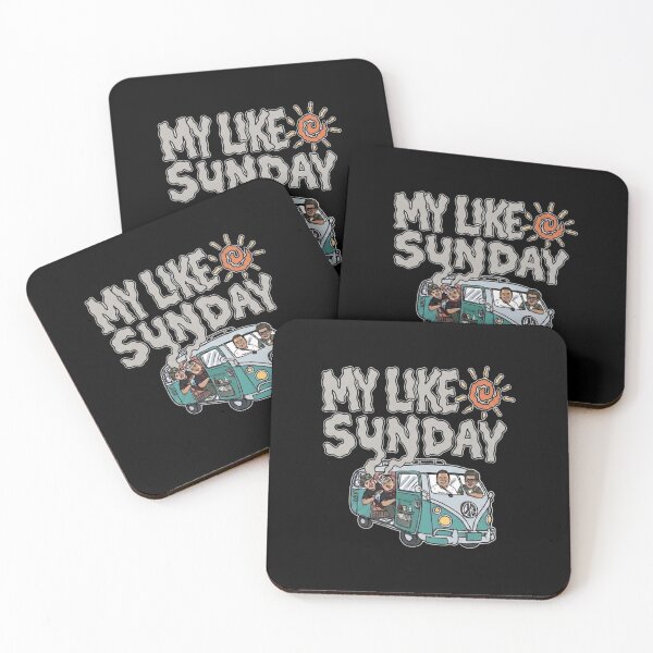 Item preview, My Like Sunday - Retro Pop-Punk Van Illustration designed and sold by fatrin99.