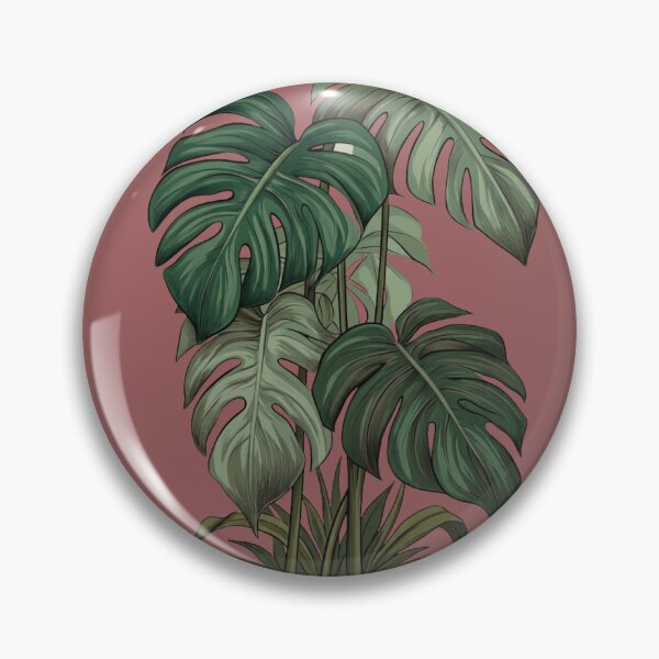 Item preview, Monstera Deliciosa Tropical Botanical Illustration designed and sold by DoodleIntricate.
