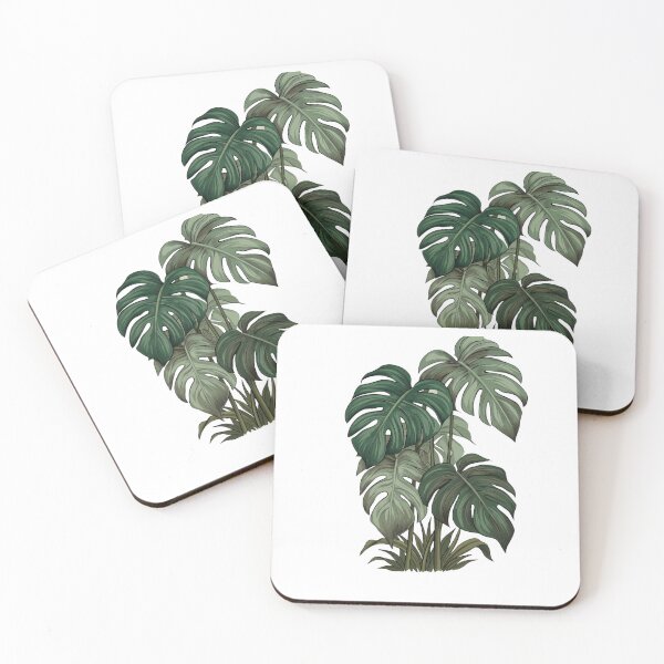 Item preview, Monstera Deliciosa Tropical Botanical Illustration designed and sold by DoodleIntricate.
