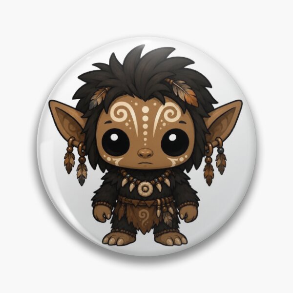 Item preview, Pukwudgie Mythology Mascot Design designed and sold by The Dark Files.