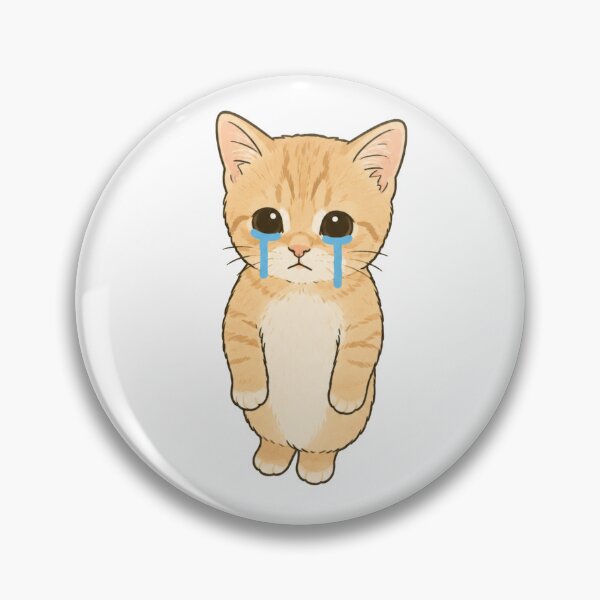 Item preview, Sad Crying Cat Emotional Art designed and sold by Evv_u.