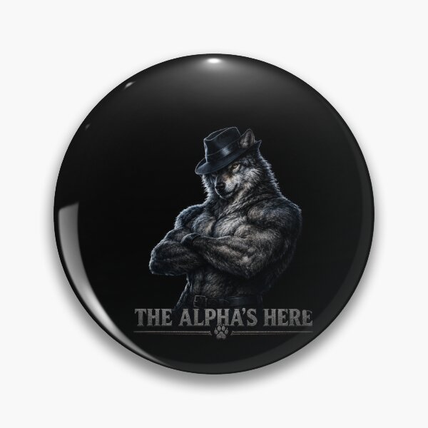 Item preview, The Alpha Is Here Wolf Meme  designed and sold by SMARTKIT  DESIGNAGENCY.