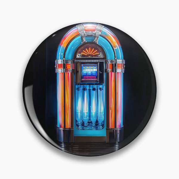 Item preview, 3d Render Of Retro Neon Jukebox designed and sold by Checho30.