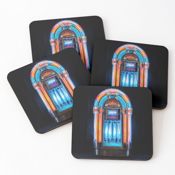 Item preview, 3d Render Of Retro Neon Jukebox designed and sold by Checho30.