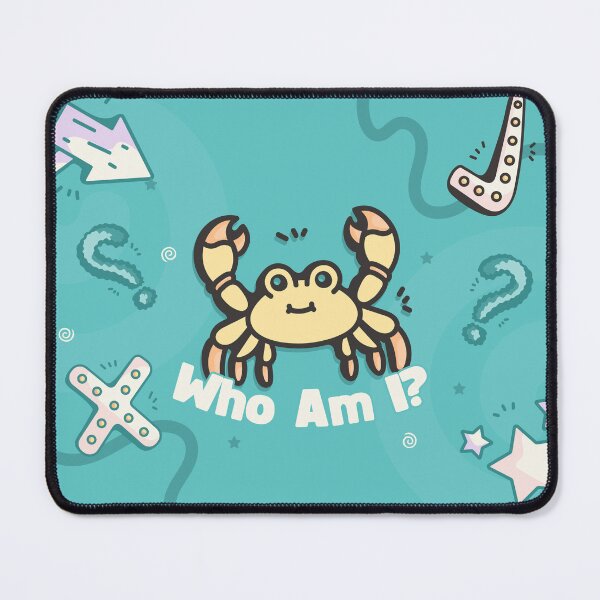 Item preview, Who Am I? Cute Crab Cartoon designed and sold by The.zonex.designs.