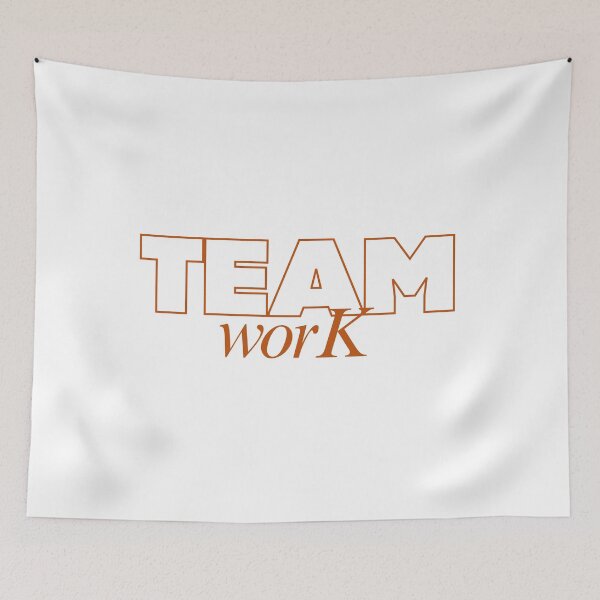 Item preview, Team work designed and sold by ArtistTejal.