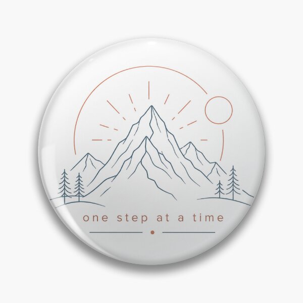 Item preview, One Step at a Time Mountain designed and sold by InkPixell.