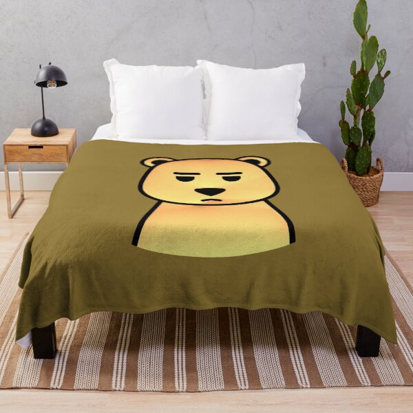 Item preview, Serious Bear Pet | Minimalist Kawaii Annoyed Bear Face designed and sold by AstronautMerch.