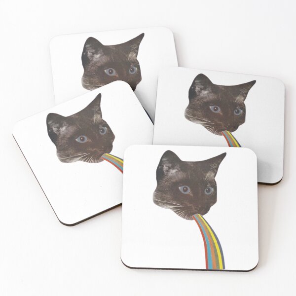 Item preview, rainbow cat designed and sold by Spiralweather.
