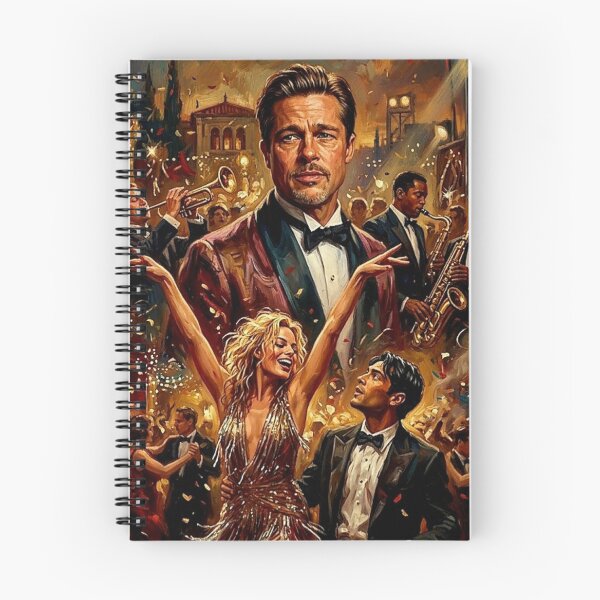 Item preview, Babylon Retro Hollywood Jazz Age Drama Tribute Art Movie Poster designed and sold by Art's Diner.