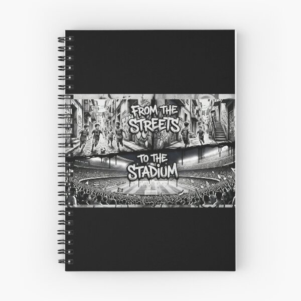 Item preview, From the Streets to the Stadium - Football Street Art designed and sold by Minute90th.