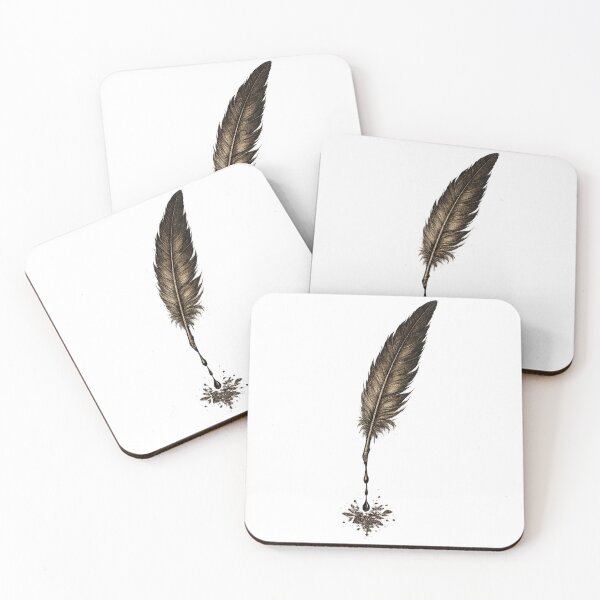 Item preview, Quill Ink Dark Academia Witchy Aesthetic Gothic Writer Fashion designed and sold by irfanshikh.