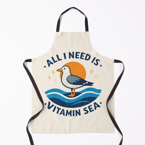 Item preview, Vitamin Sea Sunset Seagull designed and sold by PrintSmithArt.