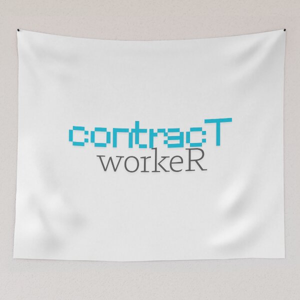Item preview, Contract worker designed and sold by ArtistTejal.