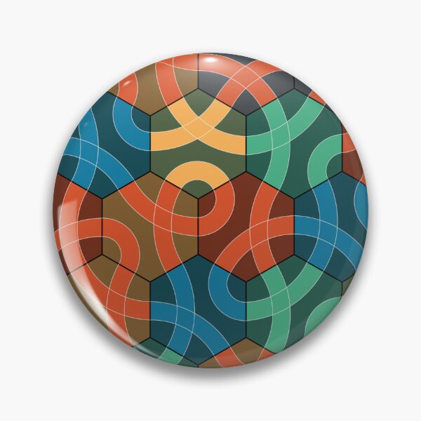 Item preview, Harmonic Interlocking Hexagons  designed and sold by ToroRojo.