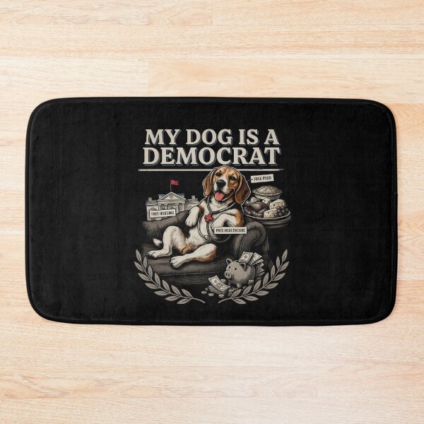 Item preview, My Dog is a Democrat Funny Dog Lover designed and sold by Redgiant87x.